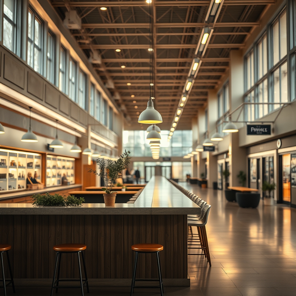 Серверная комната с рядами синих светящихся стоек и проводами