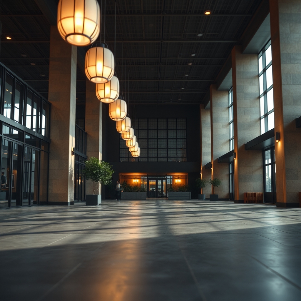 Абстрактная визуализация нейронной сети с узлами и соединительными линиями на тёмном фоне